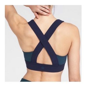 Athleta “Deep Breath” Women’s Bralette Sports Bra Size XXS